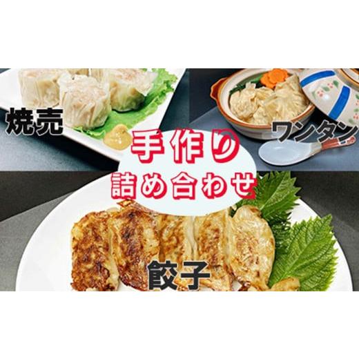 ふるさと納税 肉 岩手県 花巻市 カスイ 手作り 餃子3種・焼売・ワンタン詰合せセット(5種類) 1348