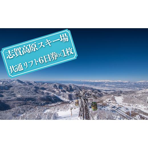 期間セール ！ ふるさと納税 長野県 山ノ内町 志賀高原スキー場共通リフト券　6日券 【P1854389863】(65320円)