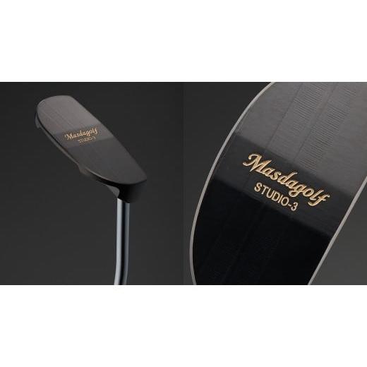 ⭐公式品⭐ ふるさと納税 千葉県 八千代市 マスダゴルフ パター「STUDIO-3」ブラックコート仕上げ【35.0インチ】 【LWH2794639975】(98440円)