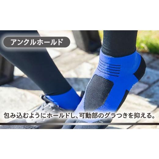 ふるさと納税 ゴルフグッズ ウェア 佐賀県 江北町  25-27cm 3色セット Runtage 着圧ゴルフソックス アスリートラウンドPRO Ver.2 イイダ靴下株式会社 HBB019 2…の画像