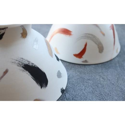 ふるさと納税 食器・グラス 皿 佐賀県 有田町  まるふくオリジナル 有田焼 Wasai Donburi２個セット 器 食器 どんぶり 丼 ラーメン うどん 手描き A45-119の画像