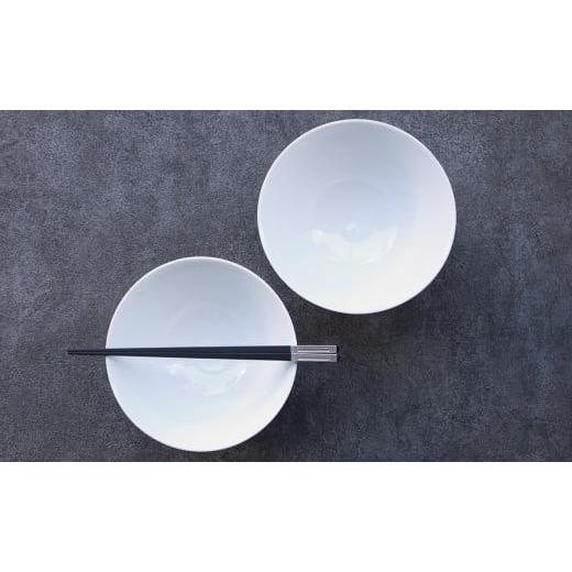 ふるさと納税 食器・グラス 皿 佐賀県 有田町  まるふくオリジナル 有田焼 Wasai Donburi２個セット 器 食器 どんぶり 丼 ラーメン うどん 手描き A45-119の画像