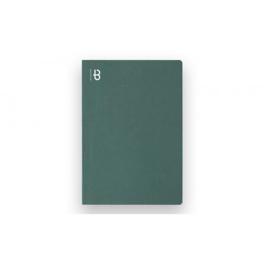 ふるさと納税 文房具・玩具 東京都 荒川区 BOOK NOTE 360° 製本職人が刷毛で仕上げた開きの良い丈夫なノート A5カラー:フォレストグリーン) 020-001-3 高…