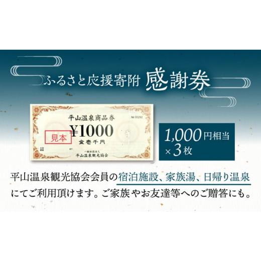 ふるさと納税 宿泊券 温泉 熊本県 山鹿市 平山温泉 観光協会 ふるさと応援寄附 感謝券 1,000円相当×3枚 一般社団法人 平山温泉観光協会 チケット 宿泊 食事 …_2
