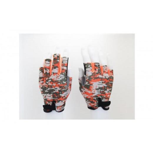 ふるさと納税 香川県 さぬき市 e-Spors Glove (アケコンタイプ)(サイズ L × カラー:オレンジ) サイズ:L / カラー:オレンジ