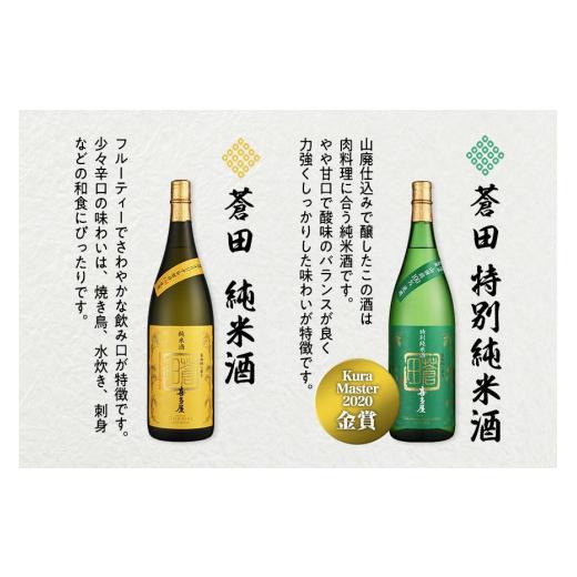 ふるさと納税 福岡県 八女市 【ギフト用】限定流通【喜多屋・蒼田　特純・純米セット】 