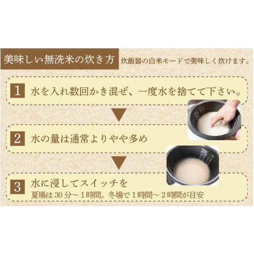 ふるさと納税 米 福井県 あわら市  令和7年産 定期便3回 いちほまれ 無洗米 5kg×3回（15kg）／ 福井県産 ブランド米 ご飯 白米 新鮮 aw064-e002の画像