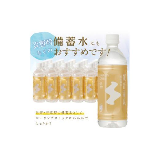 ふるさと納税 水・ミネラルウォーター 500mL〜999mL 静岡県 下田市 温泉水 500ml 24本入 1ケース 定期便 6回 隔月 飲む温泉水 水 ペットボトル 飲料 軟水 国産…の画像