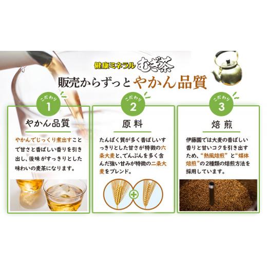 ふるさと納税 お茶類 北海道 恵庭市 『定期便：全5回』健康ミネラルむぎ茶2L×6本 500010の画像