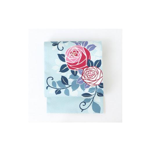 ふるさと納税 織物・繊維品 京都府 京都市 たゆたふ 六花オリジナル京袋帯 WA・KKA(薔薇姉妹) 薔薇姉妹