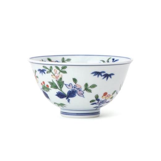 ふるさと納税 食器・グラス 茶碗 佐賀県 有田町 源右衛門窯 染錦小花散し茶碗 器 食器 和食器 うつわ 焼き物 ごはん茶碗 お茶碗 飯碗 ごはん 茶碗 小鉢 小花 …_3