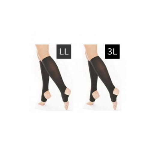 ふるさと納税 小物 富山県 小矢部市 キュッとひきしめレッグシェイパー2枚セット(黒・LLサイズ、黒・3Lサイズ) 1289631