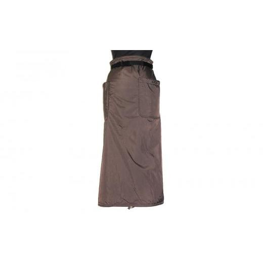 ふるさと納税 雑貨・日用品 香川県 坂出市 下半身を保温してエコ&ウォームビズ「あったかロンジー」 サイズ:S〜M/カラー:こげ茶 サイズ:S〜M/カラー:こ…