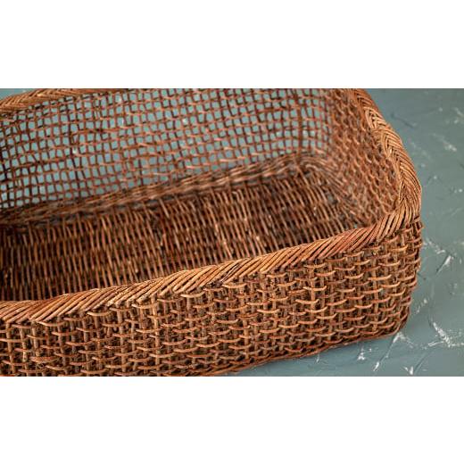 ふるさと納税 民芸品・工芸品 岩手県 西和賀町 若畑創作館 あけび蔓