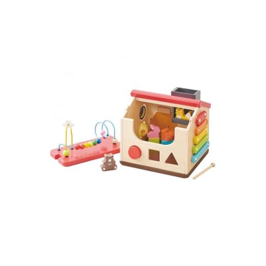 ふるさと納税 雑貨・日用品 玩具 愛知県 東郷町 東郷町 公式キャラクターロゴ入り ようこそ 森のわくわくハウス 1344674