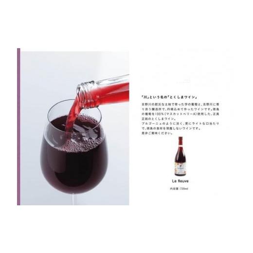 ふるさと納税 徳島県 吉野川市 吉野川市産ブドウを100%使ったワイン「Le fleuve MBA(ル・フルーウ゛ マスカットヘ゛リーA)」