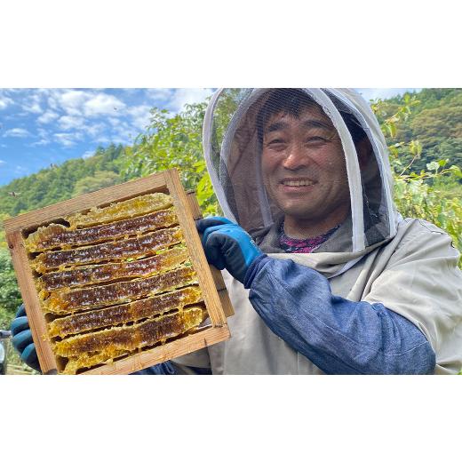 ふるさと納税 加工品等 はちみつ 島根県 津和野町 津和野の木や花の蜜を集めた天然百花蜜「里山の雫」(315g×2瓶) 1354901_3