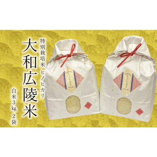 ふるさと納税 米 ヒノヒカリ 奈良県 広陵町 [新米] 令和7年度産 11月下旬より順次発送予定 特別栽培米 奈良県広陵町産ヒノヒカリ 白米3kg×2 /// ひの…