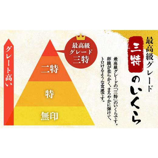 ふるさと納税 北海道 森町 北海道産 三特 鮭いくら 醤油漬け 500g×1パック ＜ワイエスフーズ＞ 森町 いくら醤油漬け しょうゆ漬け 海産物 加工品 イクラ 鮭卵…｜furusatochoice｜04