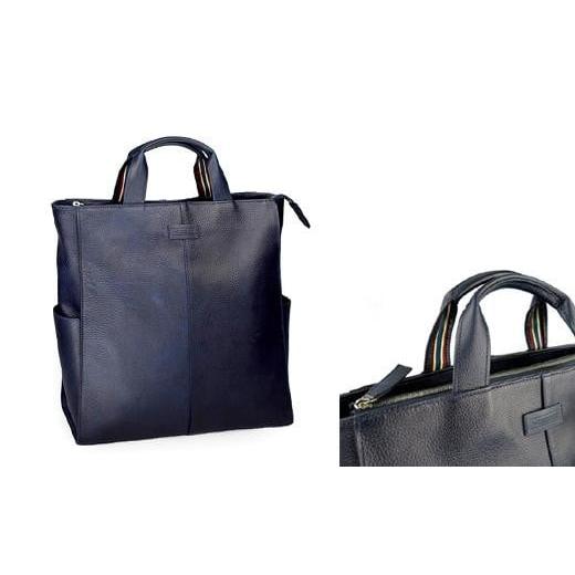 ふるさと納税 カバン 兵庫県 豊岡市 豊岡産 牛革・2WAYバッグCROSSROAD 505064(ネイビー) ネイビー