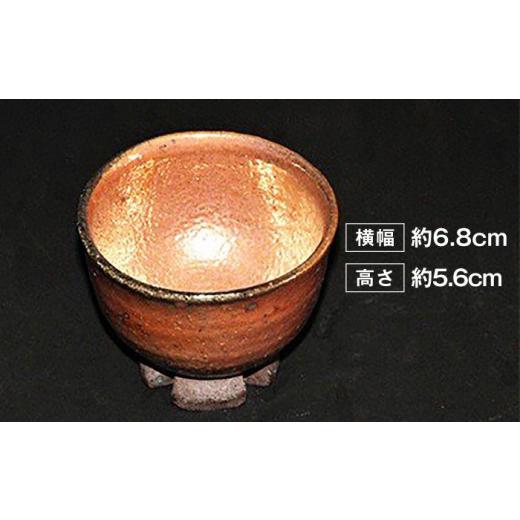 ふるさと納税 陶磁器・漆器・ガラス 佐賀県 武雄市  凌山窯 塩釉光彩 ぐい呑 III 1個（松尾潤：作） UCT005 焼き物 やきもの 器 コップ カップの画像