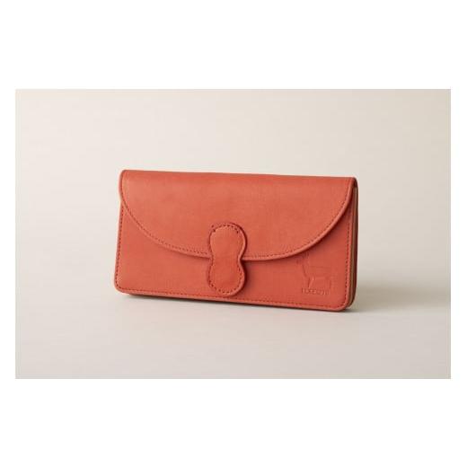 ふるさと納税 財布 長野県 長野市 J0766-02 RIPS RGルージュ(革のカシミヤ 長野市産 野生鹿革レディース財布) RGルージュ