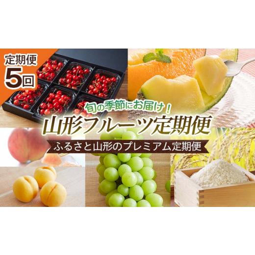 ふるさと納税 果物類 さくらんぼ 山形県 山形市  定期便5回 ふるさと山形のプレミアム定期便 令和8年産先行予約 FS25-649 くだもの 果物 フルーツ 山形 山形県…_1