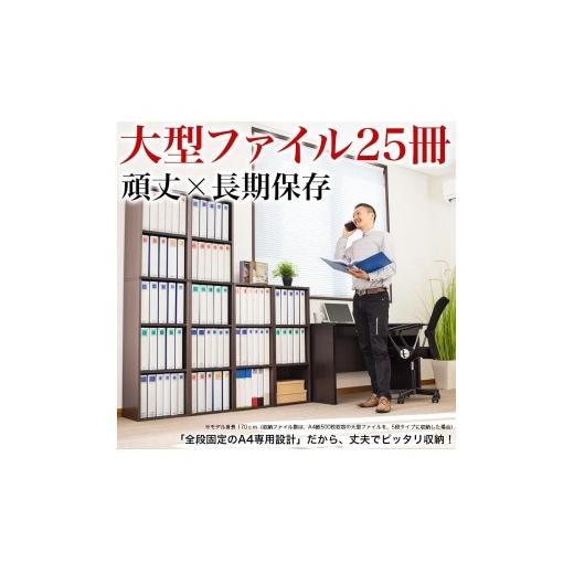 ふるさと納税 木工品・竹工品 和歌山県 海南市 A4ファイル収納 5段 ナチュラル aku100473005 ナチュラル aku100473005の画像