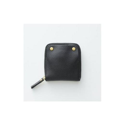 ふるさと納税 財布 京都府 京都市 洛景工房 ウォレットキーケース「SMART MOVE 」 路地入ル(黒) 路地入ル(黒)