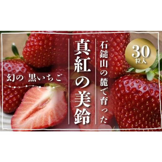 ふるさと納税 いちご 愛媛県 西条市 いちご 石鎚山麓で育った 真紅の美鈴 30粒入 2025年12月中旬〜2026年3月頃発送 | いちご 苺 真紅の美鈴 農家直送 産地直…