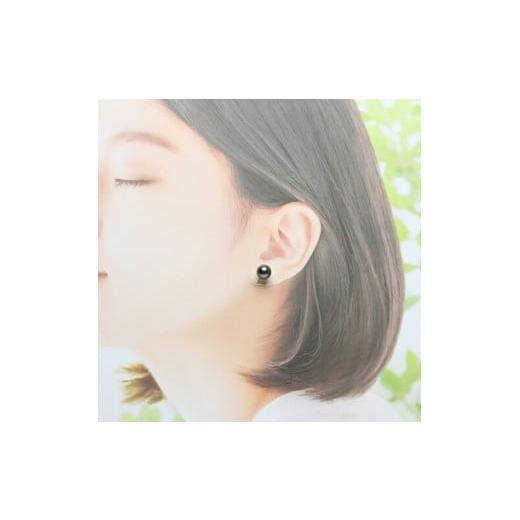 ふるさと納税 アクセサリー 三重県 南伊勢町 真珠 イヤリング 9.0mm K14 WG 大粒 黒蝶真珠 アクセサリー ファッション ジュエリー パール 高級 プレゼント 贈…