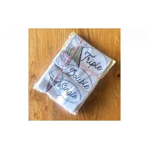 ふるさと納税 神奈川県 逗子市 3人兄弟姉妹でおそろい/アイスクリーム Sigle×Double×Triple プリント/ Tシャツ3枚組ギフトセット【出産祝い・誕生日・ギフト…  RIZ1258911406(12500円)