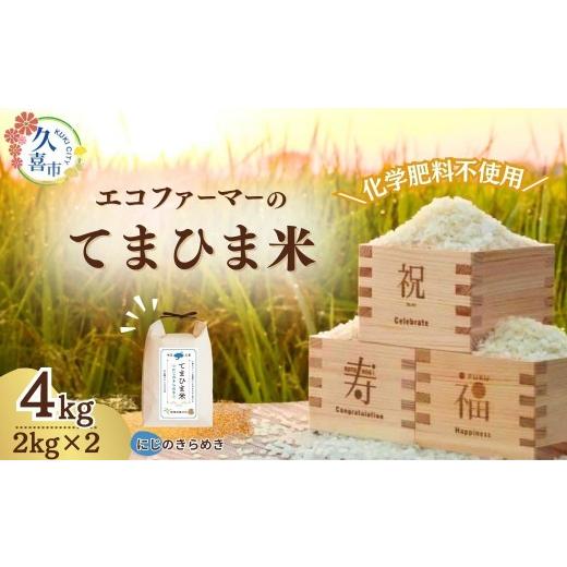 ふるさと納税 米 埼玉県 久喜市 先行予約 令和7年度産 ふっくら優しい『てまひま米』(にじのきらめき)精米4kg | 令和7年 2025年 米 コメ お米 おこめ 特産…