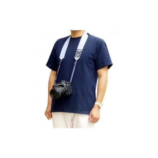 ふるさと納税 雑貨・日用品 広島県 尾道市 尾道帆布 X 真田紐 40mm幅 一眼レフ用ネックストラップ (カーキ) 尾道 帆布鞄 彩工房 尾道 はんぷ ネックストラ…