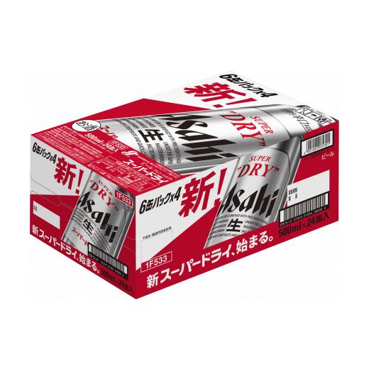 ふるさと納税 ビール 福島県 本宮市  3か月定期便 福島のへそのまち もとみや産 アサヒスーパードライ500ml×24本 07214-0329の画像