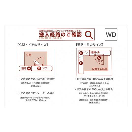 ふるさと納税 西洋手ぬぐい・寝具 栃木県 足利市 ザ・ベッド 広々としたダブル 赤いこと 152×195 脚18.5珊 赤銅色 脚付き添い人マットレス F7Z-968 脚の高さと色：脚18.5珊、…