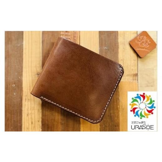 ふるさと納税 財布 沖縄県 浦添市 レザーベース ショートウォレット(チョコ)|沖縄県 浦添市 栃木レザー 財布 二つ折り 革製品 革小物 レザー おしゃれ ビ…
