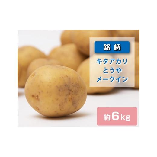 ふるさと納税 千葉県 匝瑳市 No.223 文ちゃん農園のじゃが芋(キタアカリ、とうや、メークイン)計約6kg / じゃがいも ジャガイモ 馬鈴薯 詰合せ 千葉県