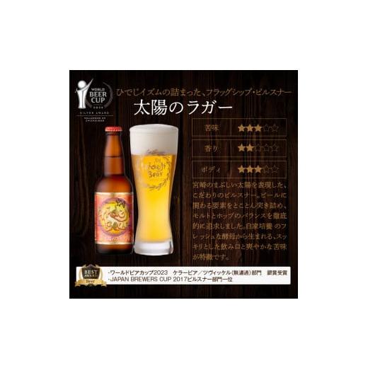 ふるさと納税 ビール 地ビール 宮崎県 延岡市  6ヶ月定期便 宮崎ひでじビールお楽しみ６本セット N073-YZE057_4