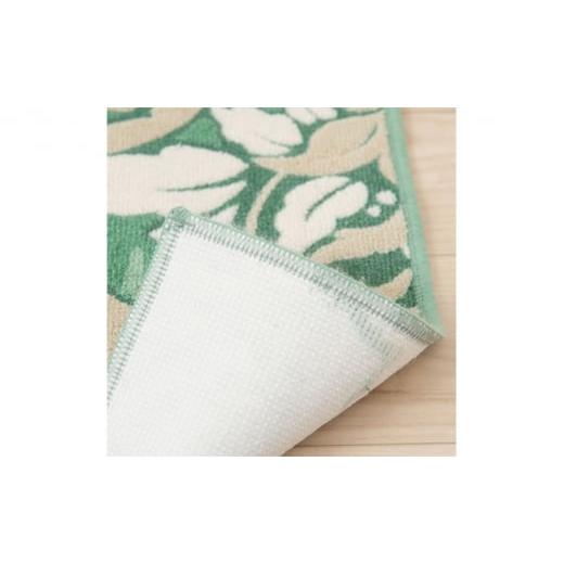 ふるさと納税 雑貨・日用品 兵庫県 小野市 DECORMUSEE サミーラ キッチンマット 45×120cm グリーン グリーン