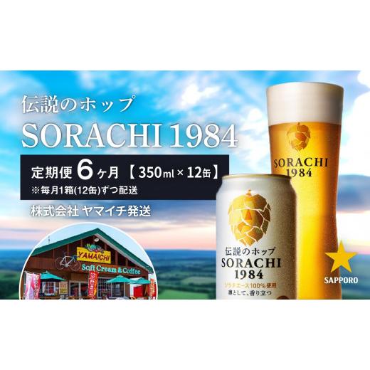 ふるさと納税 麦酒 北海道 上富良野町  6ヵ月年代順の継続お届け定期便 SORACHI 1984 1箱（350ml×12缶） 株式会社 まっ盛りイチ 北海道 上富良野町 ソラチ1984 お酒 酒 …