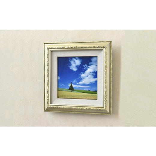 ふるさと納税 雑貨・日用品 写真 北海道 美瑛町 写真家 阿部俊一 キャンバスプリント(273mm × 273mm) 036-28の画像