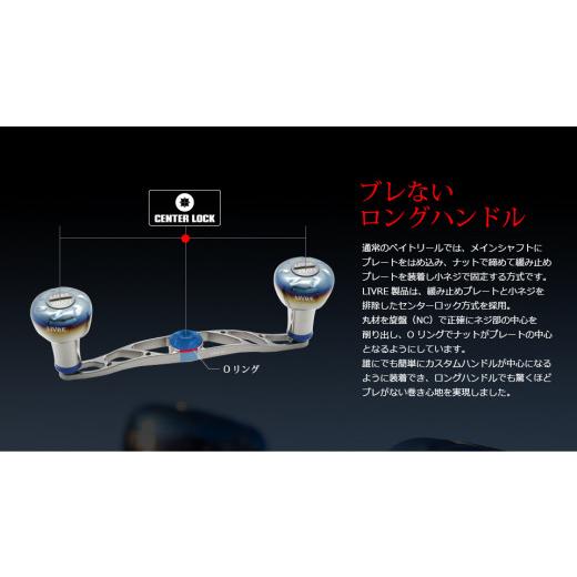 ふるさと納税 フィッシング リール 三重県 亀山市 LIVRE リブレ クランク 120 ネイビーカスタム限定モデル ／ 釣り具 釣具 つり 釣り用品 フィッシング ノブ …の画像