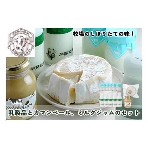 ふるさと納税 飲料類 乳飲料 埼玉県 日高市 加藤牧場 乳製品とカマンベール、ミルクジャムのセット ヨーグルト 乳飲料 ドリンク のむヨーグルト 発酵食品 牧場…