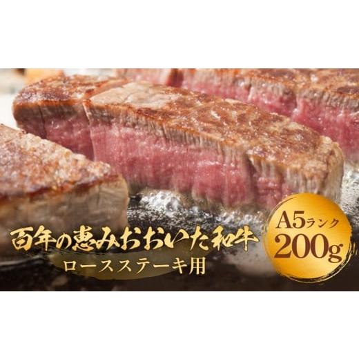 ふるさと納税 牛肉 ステーキ 大分県 玖珠町 「百年の恵み おおいた和牛 」A5 ロース ステーキ用 200g×1枚 おおいた和牛 ロースステーキ A5等級 黒毛和牛 大…