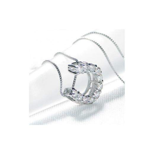 ふるさと納税 アクセサリー ペンダント 山梨県 甲府市 甲府ジュエリー Pt ダイヤ馬蹄0.30ct　PN　325717_5