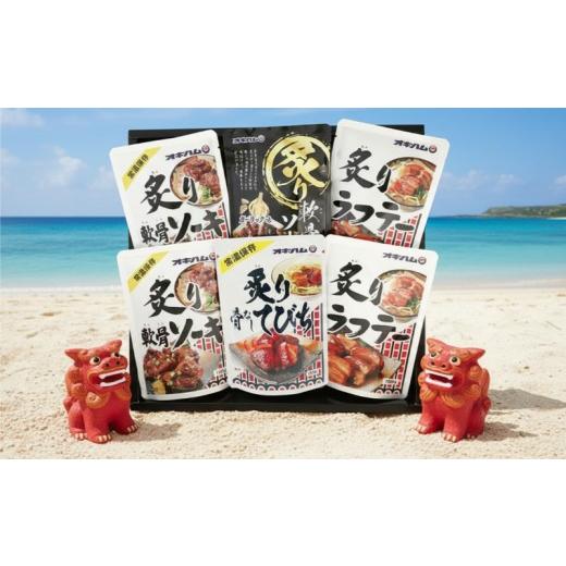 ふるさと納税 加工品等 レトルト 沖縄県 読谷村 オキハム 炙りシリーズ4種セット