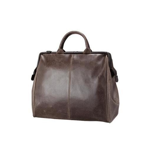 ふるさと納税 カバン 兵庫県 豊岡市 白化合皮ダレスボストン 豊岡製かばん LEGULEG 52005(チョコ) チョコ