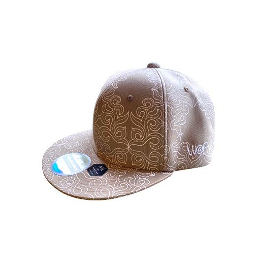 ふるさと納税 小物 帽子 北海道 釧路市 AINU CAP アイヌ 文様 キャップ 帽子 XL ベージュ F5F-0205 ・色：ベージュ ・サイズ：XL_2