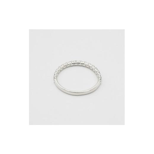 ふるさと納税 アクセサリー リング 山梨県 甲府市  サイズ：9.5号 〈 甲府ジュエリー 〉Pt900 0.30ct 6分エタニティリング　ラボグロウンダイヤモンド　LD0063…の画像